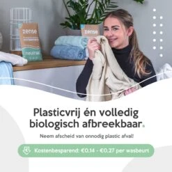 Zense Eco Wasmiddel Wasstrips - 72 Grote Wasbeurten - Lavendel - Wasmiddeldoekjes -Dagelijkse Benodigdheden Verkoop 1200x1200 153