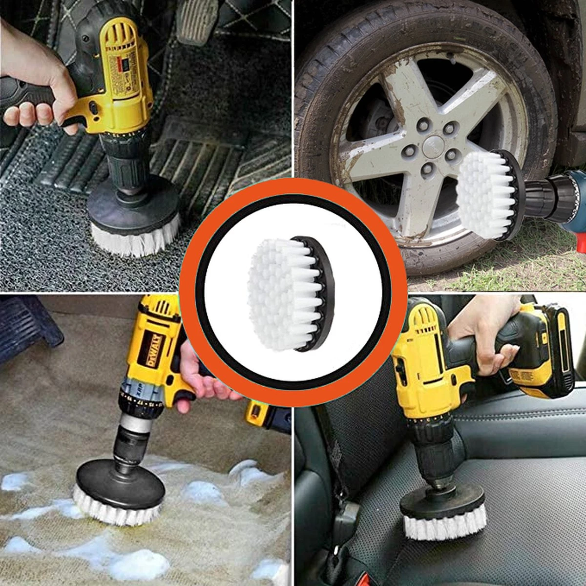 Borstelset Boormachine 25 Delig - Schuursponsjes- Schrobborstel – Boorborstel – Schuurborstel - Borstel Boormachine – Schoonmaakborstel – Reinigingsborstel – Tapijtreiniger - Borstelset 9 Borstelset Boormachine 25 Delig - Schuursponsjes- Schrobborstel – Boorborstel – Schuurborstel - Borstel Boormachine – Schoonmaakborstel – Reinigingsborstel – Tapijtreiniger - Borstelset - Afbeelding 9