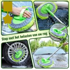 Merkloos Professionele Telescopische Wasborstel + Tonova Pen - Auto Schoonmaakborstel - Anti Slip - Auto, Caravan & Camper - Uitschuifbaar - Groen 11 Merkloos Professionele Telescopische Wasborstel + Tonova Pen - Auto Schoonmaakborstel - Anti Slip - Auto, Caravan & Camper - Uitschuifbaar - Groen -Dagelijkse Benodigdheden Verkoop 1200x1200 1583