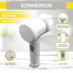 Lenga Elektrische Schoonmaakborstel - 5 In 1 Borstel - Oplaadbaar - Wasborstel - Schoonmaakmiddelen - Schrobborstels 10 Lenga Elektrische Schoonmaakborstel - 5 In 1 Borstel - Oplaadbaar - Wasborstel - Schoonmaakmiddelen - Schrobborstels -Dagelijkse Benodigdheden Verkoop 1200x1200 1584