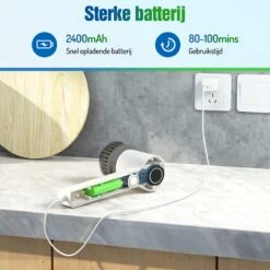 Elektrische Schoonmaakborstel - Schrobborstel - Handborstel - Schuurborstel - Schrobber - Badkamer - Toilet - Keuken 10 Elektrische Schoonmaakborstel - Schrobborstel - Handborstel - Schuurborstel - Schrobber - Badkamer - Toilet - Keuken -Dagelijkse Benodigdheden Verkoop 1200x1200 1626