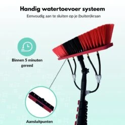 Cleanlix Telescoopsteel Met Borstel - Met Waterdoorvoer - Telescopische Wasborstel - Ramenwassen - Uitschuifbaar Tot 7,2 Meter -Dagelijkse Benodigdheden Verkoop 1200x1200 1637