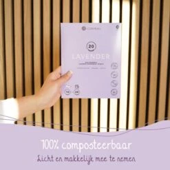 Cosmeau Wasstrips 20 Wasbeurten Lavendel Wasmiddel Wasvellen Wasdoekjes Detergent Sheets Eco Laundry Strips Proefpakket - Plasticvrij Biologisch -Dagelijkse Benodigdheden Verkoop 1200x1200 204
