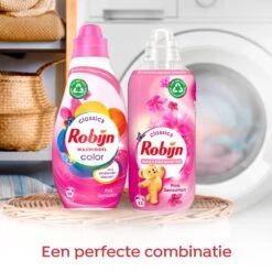 Robijn Klein & Krachtig Classics Color Pink Sensation Vloeibaar Wasmiddel - 8 X 19 Wasbeurten - Voordeelverpakking -Dagelijkse Benodigdheden Verkoop 1200x1200 213