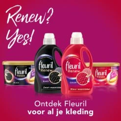 Fleuril Renew Color - Vloeibaar Wasmiddel - Voordeelverpakking - 65 Wasbeurten -Dagelijkse Benodigdheden Verkoop 1200x1200 235