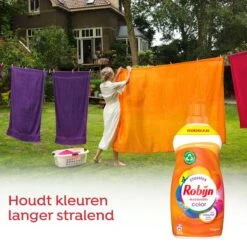 Robijn Klein & Krachtig Classics Color Vloeibaar Wasmiddel - 2 X 34 Wasbeurten - Voordeelverpakking -Dagelijkse Benodigdheden Verkoop 1200x1200 242