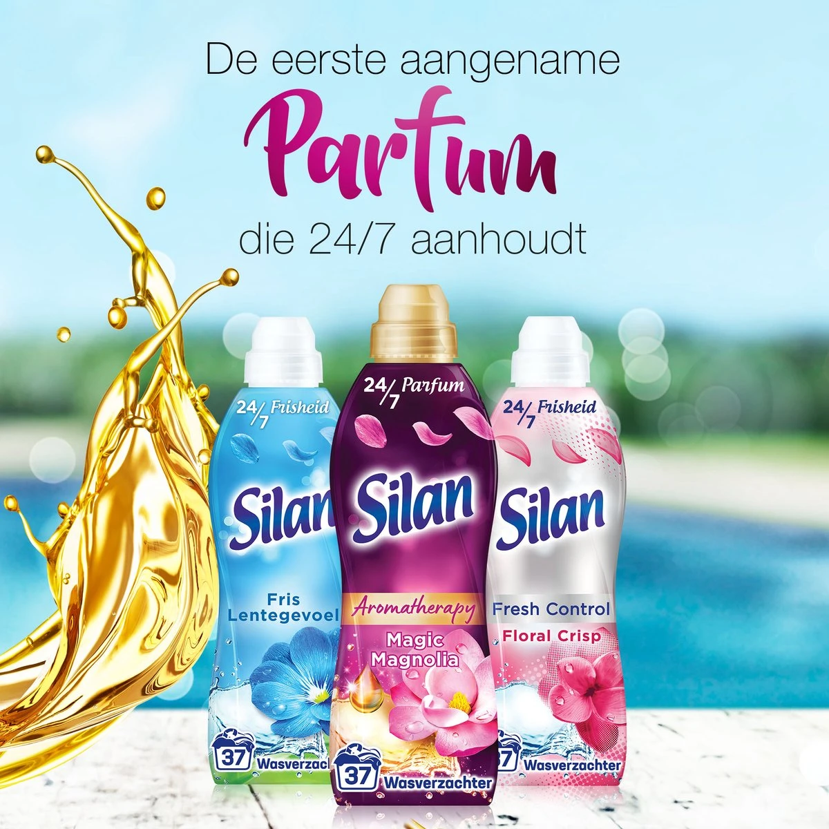 Silan Aroma Therapy Fascinating Frangipani Wasverzachter - 6 X 37 Wasbeurten - Voordeelverpakking 7 Silan Aroma Therapy Fascinating Frangipani Wasverzachter - 6 X 37 Wasbeurten - Voordeelverpakking - Afbeelding 7