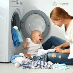 Merkloos Droger Ballen XL 6 Stuks Inclusief Lavendelolie – Zero Waste Dryer Balls - Duurzaam – Wasverzachter – Herbruikbare Drogerballen – Droogt De Was Sneller – Tiny Panda -Dagelijkse Benodigdheden Verkoop 1200x1200 405