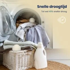 Wooly Drogerballen - 6 Wasdroger Ballen - Duurzaam - Wol - Herbruikbare Wasballen - Wasbol - Wasverzachter -Dagelijkse Benodigdheden Verkoop 1200x1200 426