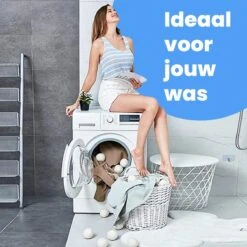 DRYQUICK Drogerballen- Wasbollen- Duurzaam Schapenwol - Herbruikbaar- 6 XL Wasballen Wit -Dagelijkse Benodigdheden Verkoop 1200x1200 445