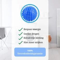 Wasdroger Ballen - Wasbol - Droogballen - Wasbal - Wasballen - Drogerballen - Wasballen Voor Wasmachine - 4 Stuks -Dagelijkse Benodigdheden Verkoop 1200x1200 456