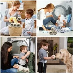 Drogerballen 6 Stuks - Wasbol - Droogballen - Herbruikbare Wasbollen - Wasverzachter - Wasdrogerballen - Doseerbol -Dagelijkse Benodigdheden Verkoop 1200x1200 466