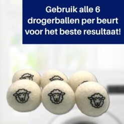 Waspakket - 6 Drogerballen - 2 Wasbollen - Maatschepje - Wasdoekje - Doseerbol - Wasbol - Doseerbollen 12 Waspakket - 6 Drogerballen - 2 Wasbollen - Maatschepje - Wasdoekje - Doseerbol - Wasbol - Doseerbollen -Dagelijkse Benodigdheden Verkoop 1200x1200 543