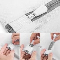 ForDig Wasnet Waszakjes (5 Stuks) Voor Lingerie En Fijne Was - Geschikt Voor Wasmachine - Met Rits - Wit -Dagelijkse Benodigdheden Verkoop 1200x1200 558