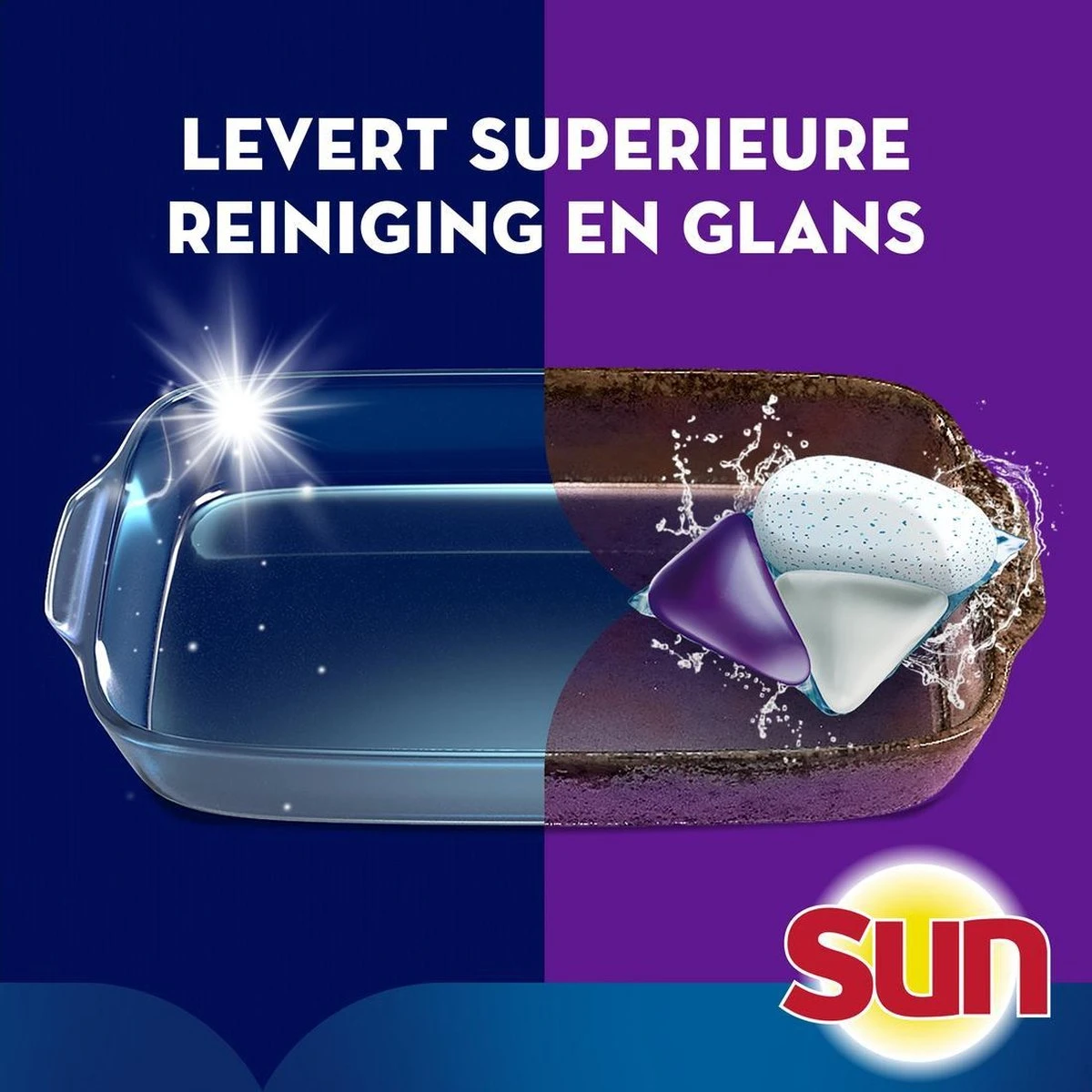 SUN® Sun Optimum All-in 1 Regular Capsules - 30 Vaatwastabletten - Maandbox 6 SUN® Sun Optimum All-in 1 Regular Capsules - 30 Vaatwastabletten - Maandbox - Afbeelding 6