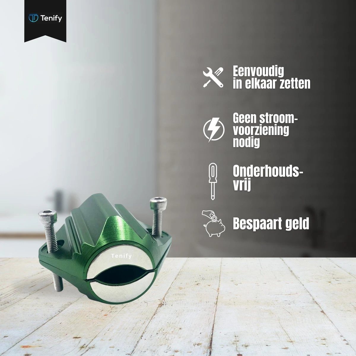 Tenify Magnetische Waterontharder - 7800 Gauss - Douche Filter - Waterverzachter - Waterontkalker - Antikalk Magneet - Waterleiding - Kalkaanslag 4 Tenify Magnetische Waterontharder - 7800 Gauss - Douche Filter - Waterverzachter - Waterontkalker - Antikalk Magneet - Waterleiding - Kalkaanslag - Afbeelding 4