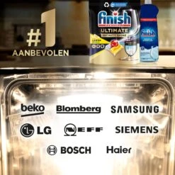 Finish Ultimate Infinity Shine Citroen Vaatwastabletten - 80 Capsules -Dagelijkse Benodigdheden Verkoop 1200x1200 721