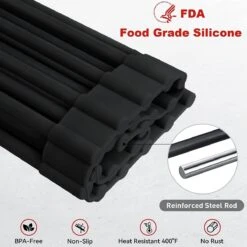 BOTC Afdruiprek - Verstelbaar - Afdruipmat Voor Afwas - Pannenonderzetter - Opvouwbaar -Dagelijkse Benodigdheden Verkoop 1200x1200 782