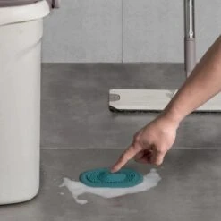 Heuts Goods - Gootsteenzeef - Gootsteenstop - Afvoerzeef - Afvoerstop - Spoelbal - Bad - Douchebak - Keuken - Wasbak - Badkuip - Siliconen - Donkerblauw -Dagelijkse Benodigdheden Verkoop 1200x1200 839