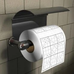 MikaMax Sudoku WC Papier - Sudoku - Iedervel Een Andere Sudoku - Toiletpapier - Puzzels - Puzzel -Dagelijkse Benodigdheden Verkoop 1200x1200 885