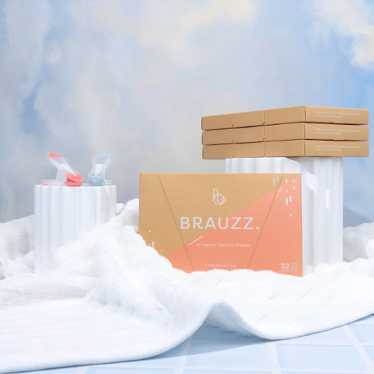 Brauzz - Wasstrips - 32 Wasbeurten - Geurloos 7 Brauzz - Wasstrips - 32 Wasbeurten - Geurloos - Afbeelding 7