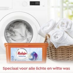 Robijn Stralend Wit Wascapsules - 3 X 29 Wasbeurten - Halfjaarbox -Dagelijkse Benodigdheden Verkoop 1200x1200 98