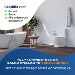 Witte Toiletblokjes Voor Inbouwreservoir Voor O.a Geberit En Grohe - 25 Stuks - Met Lavendel - Vlekvrij - Stortbakblokjes -Dagelijkse Benodigdheden Verkoop 1200x1200 981
