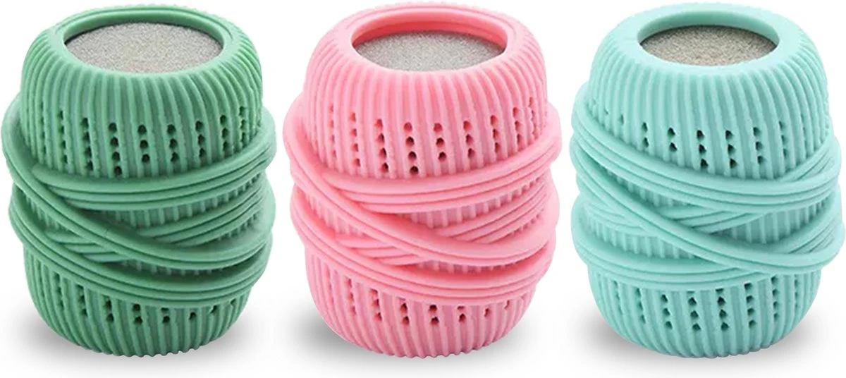 Roegaarden Drogerballen - Droogballen - Met Spons - Duurzaam - Sneller Droog 1 Roegaarden Drogerballen - Droogballen - Met Spons - Duurzaam - Sneller Droog