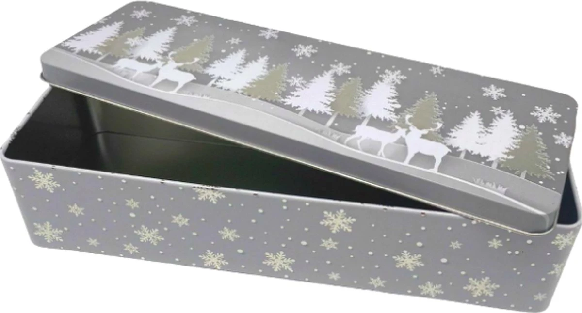 Merkloos Ontbijtkoek Bewaardoos - Bewaardoos Voor Ontbijtkoek En Cake - Kerstdecoratie - Kerst 2 Merkloos Ontbijtkoek Bewaardoos - Bewaardoos Voor Ontbijtkoek En Cake - Kerstdecoratie - Kerst - Afbeelding 2