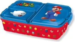 Mickey Mouse Super Mario Broodtrommel 3 Vakjes - 18x13 Cm - Brooddoos - Lunchbox -Dagelijkse Benodigdheden Verkoop 1200x670