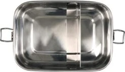 Pandoo RVS Lunchbox - 1200 Ml - Incl. Divider + Katoenen Tas -Dagelijkse Benodigdheden Verkoop 1200x690