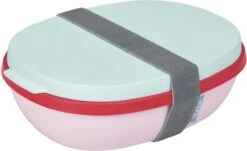 Mepal – Lunchbox Ellipse Duo – Lunchbox Voor Volwassenen En Saladebox To Go– Strawberry Vibe – Magnetronbestendig - Limited Edition 13 Mepal – Lunchbox Ellipse Duo – Lunchbox Voor Volwassenen En Saladebox To Go– Strawberry Vibe – Magnetronbestendig - Limited Edition -Dagelijkse Benodigdheden Verkoop 1200x736 2
