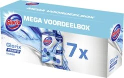 Glorix Power 5+ Ocean Toiletblokken - 7 Stuks - Voordeelverpakking -Dagelijkse Benodigdheden Verkoop 1200x760 3