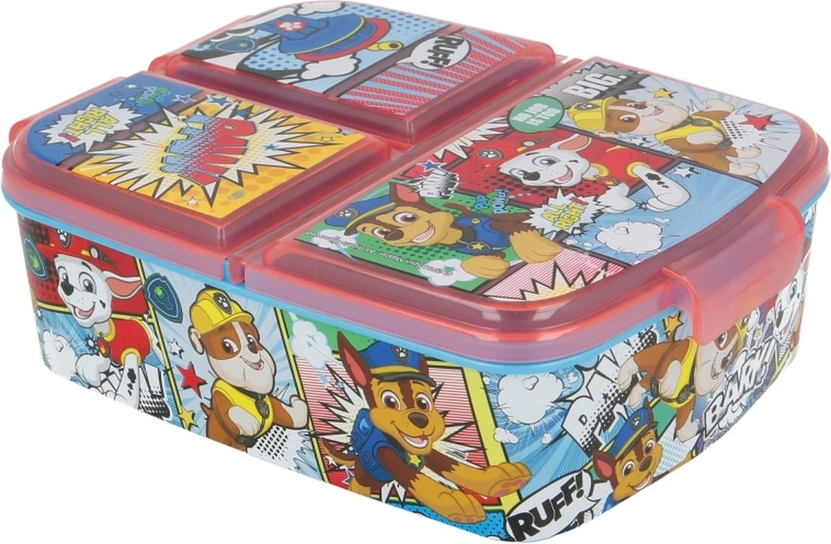 PAW Patrol - Vershouddoos - Lunchbox - 400ml - Blauw/Rood 1 PAW Patrol - Vershouddoos - Lunchbox - 400ml - Blauw/Rood