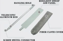 Verstelbare Stofdoek Voor Jaloezieën / Verstelbare Plumeau / Verstelbare Stofdoek / Reinigings Borstel Jaloezieën / Jaloerzieën Reiniger/ Intrekbare Stofborstel / Onder Kast Dweil / Intrekbare Verstelbare Plumeau / Stoffer / Schoonmaken Tips -Dagelijkse Benodigdheden Verkoop 1200x791 3