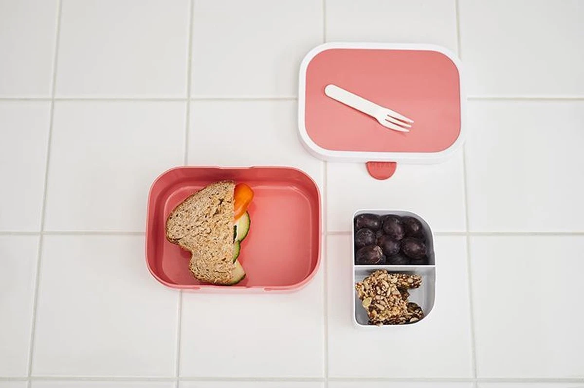 Mepal – Lunchset Campus (pu + Lb) – Pop-up Drinkfles En Broodtrommel Voor Kinderen – Roze – Bento Box – Lekvrij 12 Mepal – Lunchset Campus (pu + Lb) – Pop-up Drinkfles En Broodtrommel Voor Kinderen – Roze – Bento Box – Lekvrij - Afbeelding 12