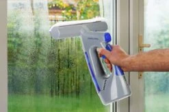 Swiss Pro+ Ruitenreiniger 3 In 1 WV 2 Blue Edition Window Vac - Ca. 120 M² - Waterzuiger - Incl. Smalle Zuigmond - Oplaadbaar - Raamwisser - Streeploos - Clicksystem - 2 Microvezeldoekjes - Met Sprayfunctie - Low Noise - Hepafilter -Dagelijkse Benodigdheden Verkoop 1200x799 16