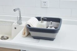 YUGN BLACK Opvouwbare Afwasteil 9 Liter - Afwasbak Teil Wasteil - Afwasbak Vierkant - Afwasteil Opvouwbaar - Ruimtebesparend - Cadeau Tip -Dagelijkse Benodigdheden Verkoop 1200x800 11