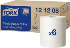 Poetsrol Tork M2 121206 2-laags - 20cm X 160m - 6 Rollen -Dagelijkse Benodigdheden Verkoop 1200x816 1