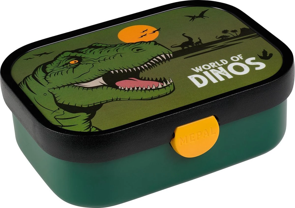 Mepal – Lunchset Campus (sb + Lb) – Schoolbeker En Broodtrommel Voor Kinderen – Dino – Bento Box - Lekvrij 2 Mepal – Lunchset Campus (sb + Lb) – Schoolbeker En Broodtrommel Voor Kinderen – Dino – Bento Box - Lekvrij - Afbeelding 2