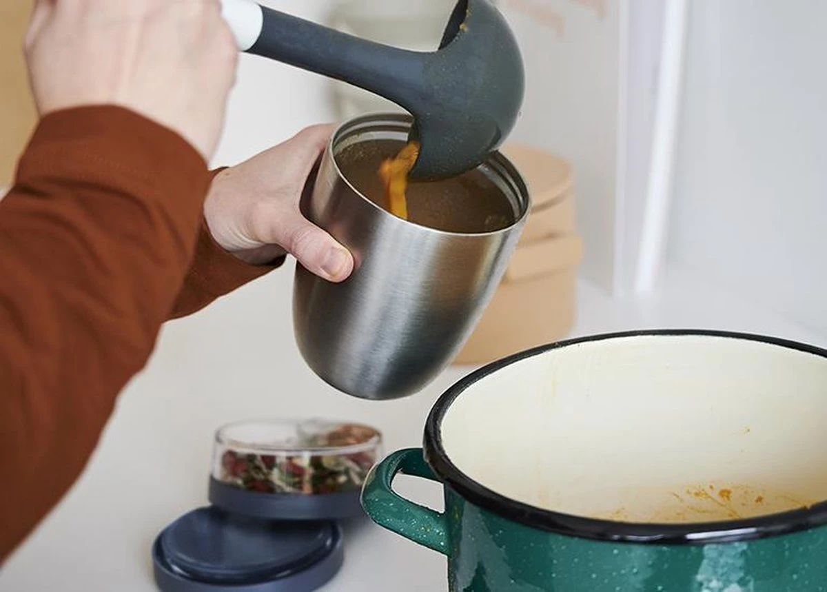 Mepal – Isoleer Lunchpot Ellipse – Houdt Je Eten 6-8 Uur Warm En 12 Uur Koud – Natural Brushed – 2 Compartimenten – Soep Beker To Go – Yoghurt Beker Muesli - Thermos Lunchbox 4 Mepal – Isoleer Lunchpot Ellipse – Houdt Je Eten 6-8 Uur Warm En 12 Uur Koud – Natural Brushed – 2 Compartimenten – Soep Beker To Go – Yoghurt Beker Muesli - Thermos Lunchbox - Afbeelding 4