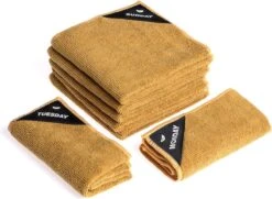 Klud Vaatdoek Set - 7 Dagen - Curry -Dagelijkse Benodigdheden Verkoop 1200x879 1