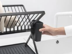 Brabantia SinkSide Afdruiprek - Inklapbaar - Compact - Dark Grey -Dagelijkse Benodigdheden Verkoop 1200x900 11