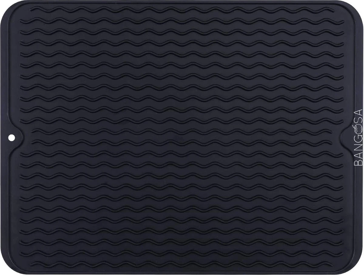 Bangosa Afdruipmat - Vaat Afwas Droogmat - Siliconen 50 X 40