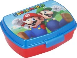 Mickey Mouse Super Mario Broodtrommel - 17x14 Cm - Brooddoos - Sandwich Box -Dagelijkse Benodigdheden Verkoop 1200x908 1