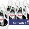 Robijn Black Vloeibaar Wasmiddel - 5 X 36 Wasbeurten - Voordeelverpakking