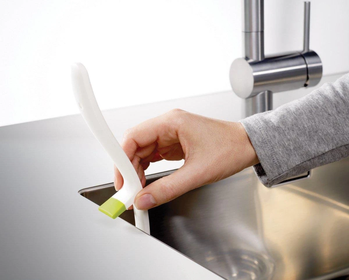 Joseph Joseph Edge Vaatwasborstel - Met Ingebouwde Gootsteensteun - Antraciet 5 Joseph Joseph Edge Vaatwasborstel - Met Ingebouwde Gootsteensteun - Antraciet - Afbeelding 5