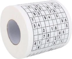 MikaMax Sudoku WC Papier - Sudoku - Iedervel Een Andere Sudoku - Toiletpapier - Puzzels - Puzzel -Dagelijkse Benodigdheden Verkoop 1200x975