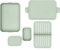 Brabantia Make & Take Bento Lunchbox Incl Bentobox- Large - Kunststof - Jade Green -Dagelijkse Benodigdheden Verkoop 1200x996