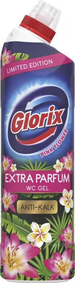 Glorix WC Powergel Toiletreiniger Pink Flower - 6 X 750 Ml - Voordeelverpakking -Dagelijkse Benodigdheden Verkoop 320x1200 1